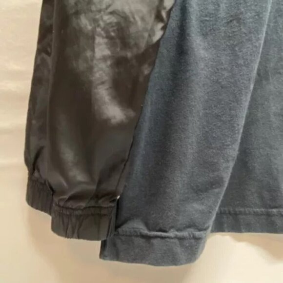 Under Armour UA Sportstyle Anorak Jacket Men's Medium Black Hooded 1/4 Zip - Picture 10 of 12